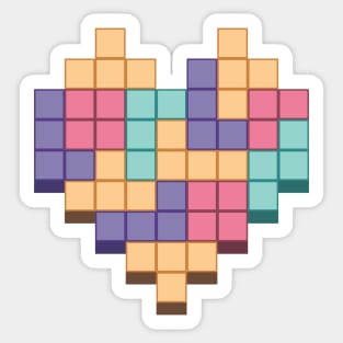 GAME HEART Sticker